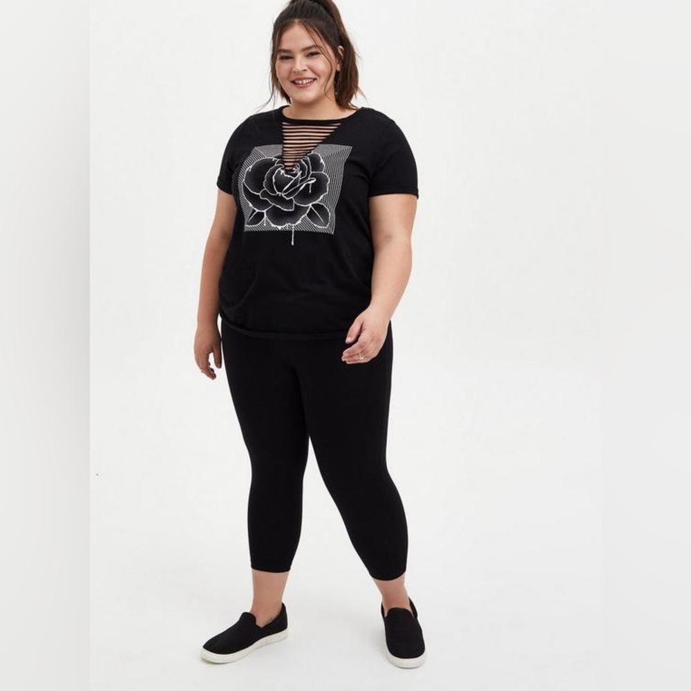 TORRID 3X like new premium capri legging